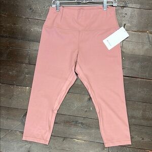 Lululemon Align Crop 21” Twilight Rose Leggings. Size 14. NWT